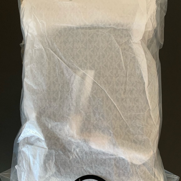MK Rhea Medium Logo Jacquard Backpack main image 7